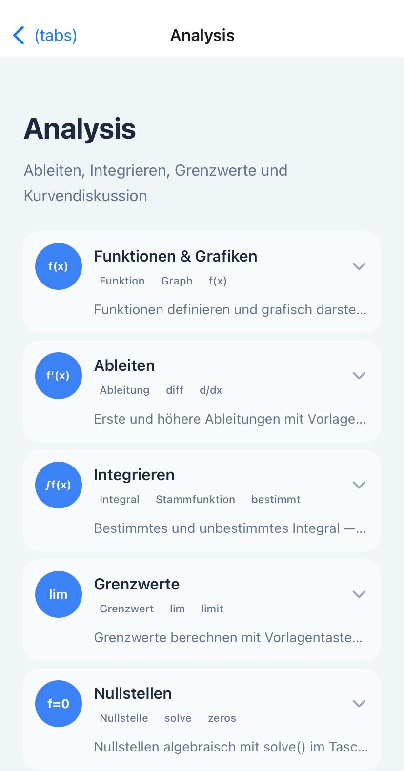 CASify Screenshot — früher Entwurf